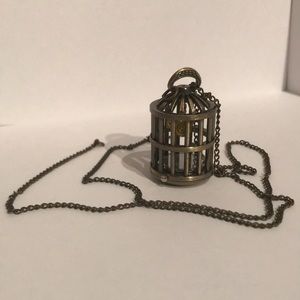 Bird Cage Necklace